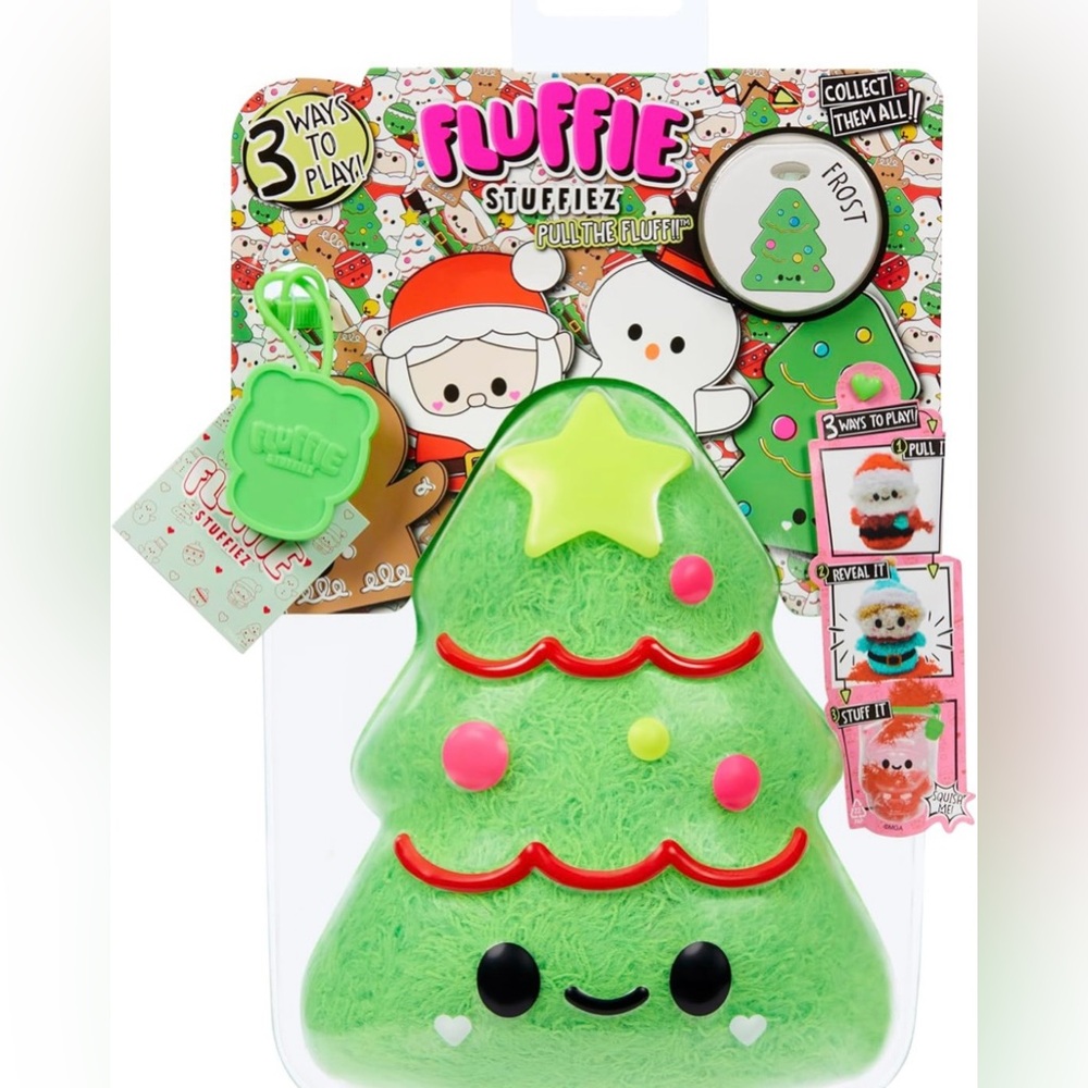 Fluffie Stuffiez Holiday Christmas Tree - Small Plush Collector's Item